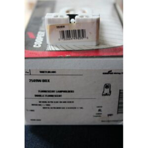 Cooper Wiring Flourescent Lampholders Double Florescent