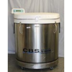 Custom Biogenic Systems Isothermal V5000B Large Liquid Nitrogen Vapor Storage System