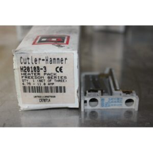 Cutler Hammer Heater Pack Freedom Series Set of 3 6.75-11amp
