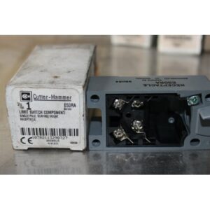 Cutler Hammer Limit Switch Component Single Pole Surface Mount Receptacle