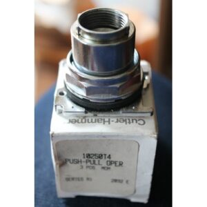 Cutler Hammer Push Pull Oper 3 Pos 10250T4