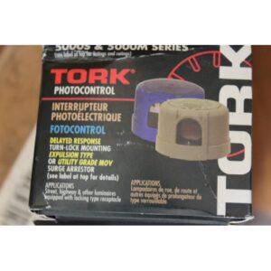 Tork Photocontrol Turn Lock mtg Delay Response Photocontrol